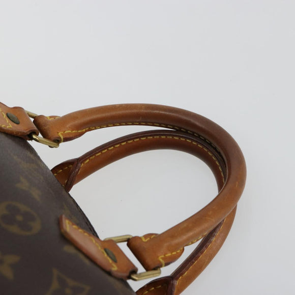 LOUIS VUITTON Monogram Speedy 25 Hand Bag M41528 LV Auth 183475A