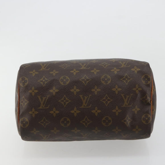 LOUIS VUITTON Monogram Speedy 25 Hand Bag M41528 LV Auth 183475A