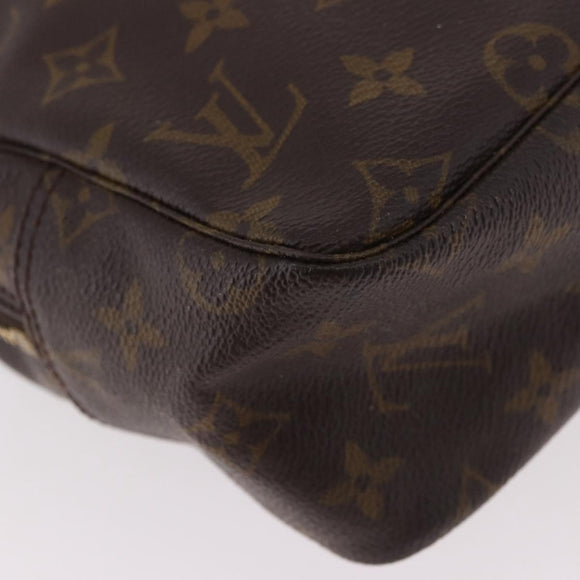 LOUIS VUITTON Monogram Trousse Toilette 28 Clutch Bag M47522 LV Auth 183477