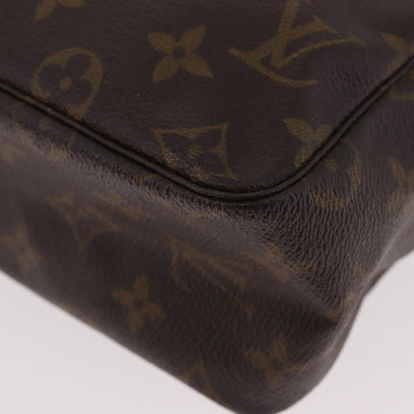 LOUIS VUITTON Monogram Trousse Toilette 28 Clutch Bag M47522 LV Auth 183477