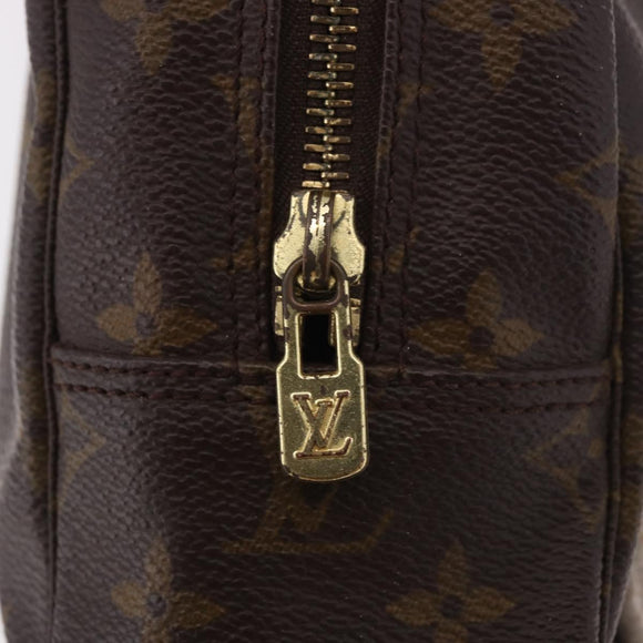LOUIS VUITTON Monogram Trousse Toilette 28 Clutch Bag M47522 LV Auth 183477