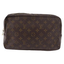 LOUIS VUITTON Monogram Trousse Toilette 28 Clutch Bag M47522 LV Auth 183477-13