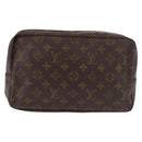 LOUIS VUITTON Monogram Trousse Toilette 28 Clutch Bag M47522 LV Auth 183477-2