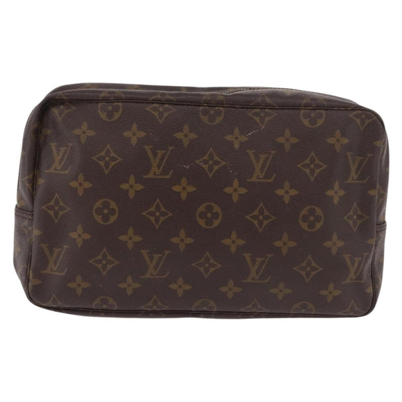 LOUIS VUITTON Monogram Trousse Toilette 28 Clutch Bag M47522 LV Auth 183477