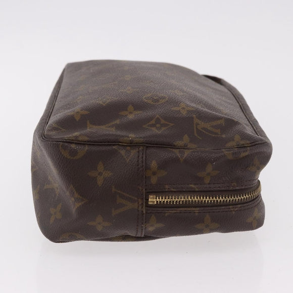 LOUIS VUITTON Monogram Trousse Toilette 28 Clutch Bag M47522 LV Auth 183477