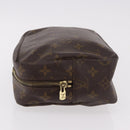 LOUIS VUITTON Monogram Trousse Toilette 28 Clutch Bag M47522 LV Auth 183477-4