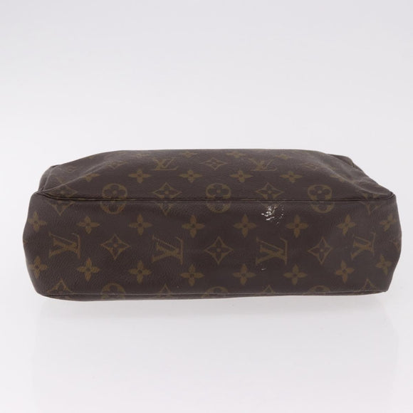 LOUIS VUITTON Monogram Trousse Toilette 28 Clutch Bag M47522 LV Auth 183477