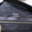 CELINE Handtasche Lackleder Schwarz Gold Auth 183482-16