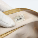 CHANEL Tote Bag Patent leather Beige CC Auth 183485-12