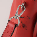 LOUIS VUITTON Parnasea Bagatelle Bag Leather 2way Capusine M94352 LV Auth 183489-9