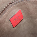 LOUIS VUITTON Parnasea Bagatelle Bag Leather 2way Capusine M94352 LV Auth 183489-22