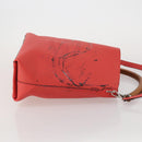 LOUIS VUITTON Parnasea Bagatelle Bag Leather 2way Capusine M94352 LV Auth 183489-3