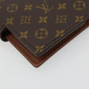 LOUIS VUITTON Monogram Agenda Mini Day Planner Cover R20007 LV Auth 183497V-16