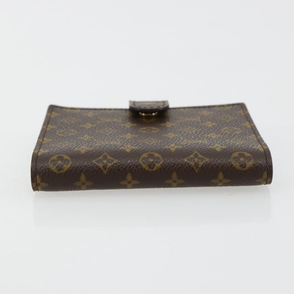 LOUIS VUITTON Monogram Agenda Mini Day Planner Cover R20007 LV Auth 183497V