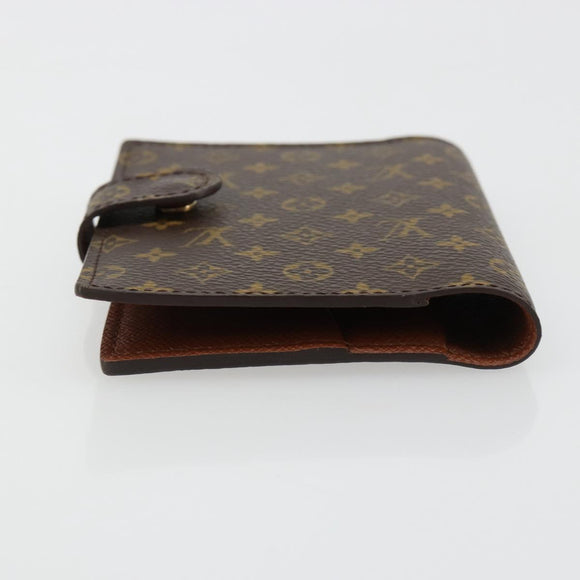 LOUIS VUITTON Monogram Agenda Mini Day Planner Cover R20007 LV Auth 183497V
