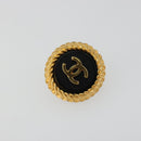CHANEL Earring metal Gold Tone CC Auth 183500V-2