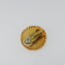 CHANEL Earring metal Gold Tone CC Auth 183500V-3