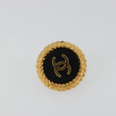 CHANEL Earring metal Gold Tone CC Auth 183500V-6