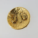 CHANEL Earring metal Gold Tone CC Auth 183503V-5