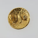 CHANEL Earring metal Gold Tone CC Auth 183503V-9