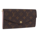 LOUIS VUITTON Portefeuille Sarah Long Wallet Rose Valerine M62235 Auth 183508M-1