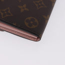 LOUIS VUITTON Portefeuille Sarah Long Wallet Rose Valerine M62235 Auth 183508M-15
