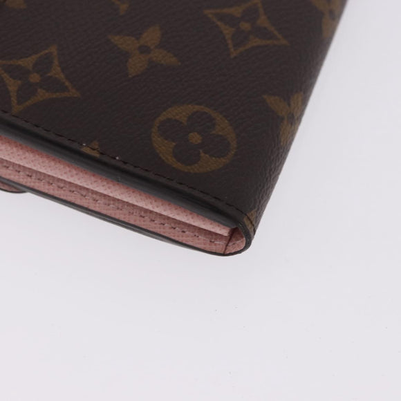 LOUIS VUITTON Portefeuille Sarah Long Wallet Rose Valerine M62235 Auth 183508M