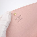 LOUIS VUITTON Portefeuille Sarah Long Wallet Rose Valerine M62235 Auth 183508M-9