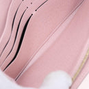 LOUIS VUITTON Portefeuille Sarah Long Wallet Rose Valerine M62235 Auth 183508M-19