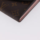 LOUIS VUITTON Portefeuille Sarah Long Wallet Rose Valerine M62235 Auth 183508M-14