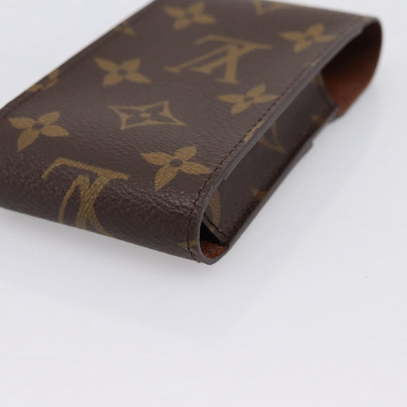 LOUIS VUITTON Monogram Etui Cigarette Case M63024 LV Auth 183509A