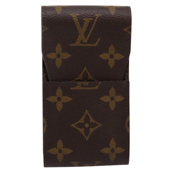 LOUIS VUITTON Monogram Etui Cigarette Case M63024 LV Auth 183509A