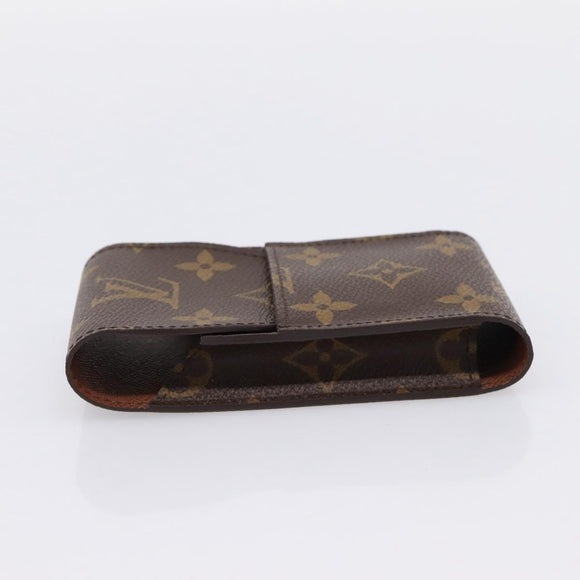 LOUIS VUITTON Monogram Etui Cigarette Case M63024 LV Auth 183509A