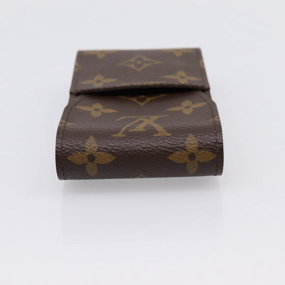 LOUIS VUITTON Monogram Etui Cigarette Case M63024 LV Auth 183509A