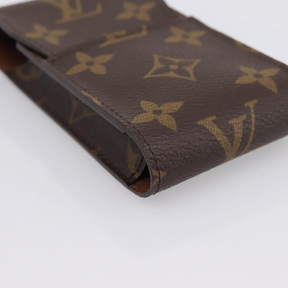 LOUIS VUITTON Monogram Etui Cigarette Case M63024 LV Auth 183509A