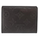 LOUIS VUITTON Monogram Mat Ludlow Coin Purse Noir M65122 LV Auth 183510A-2