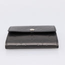 LOUIS VUITTON Monogram Mat Ludlow Coin Purse Noir M65122 LV Auth 183510A-6