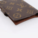 LOUIS VUITTON Monogram Agenda Mini Day Planner Cover R20007 LV Auth 183511-16