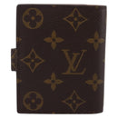 LOUIS VUITTON Monogram Agenda Mini Day Planner Cover R20007 LV Auth 183511-2