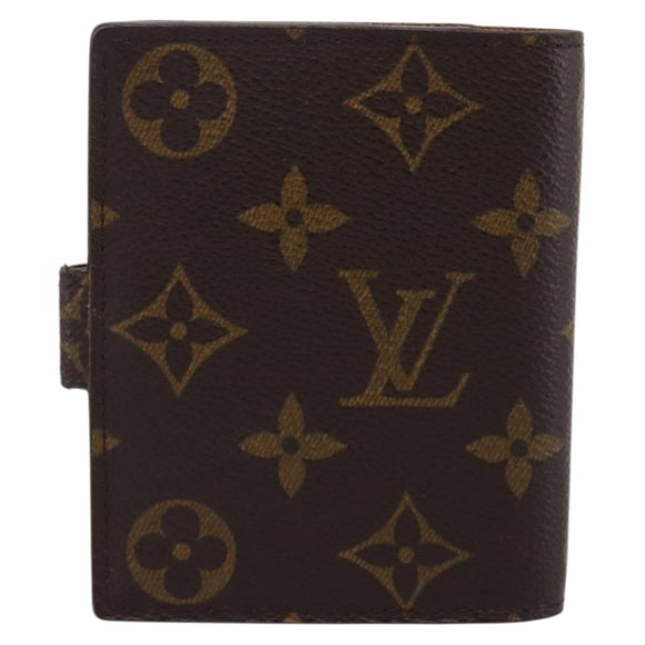 LOUIS VUITTON Monogram Agenda Mini Day Planner Cover R20007 LV Auth 183511