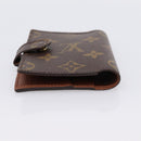 LOUIS VUITTON Monogram Agenda Mini Day Planner Cover R20007 LV Auth 183511-5