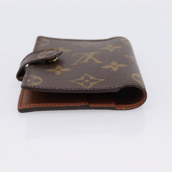 LOUIS VUITTON Monogram Agenda Mini Day Planner Cover R20007 LV Auth 183511