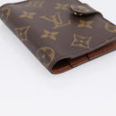 LOUIS VUITTON Monogram Agenda Mini Day Planner Cover R20007 LV Auth 183511-14