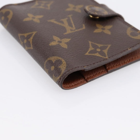 LOUIS VUITTON Monogram Agenda Mini Day Planner Cover R20007 LV Auth 183511
