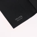 PRADA Safifano Leather Key Case Leather Black Auth 183512A-18