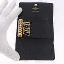 LOUIS VUITTON Monogram Empreinte Multicles 6 Key Case Black M64421 Auth 183514A-9