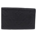 LOUIS VUITTON Monogram Empreinte Multicles 6 Key Case Black M64421 Auth 183514A-2