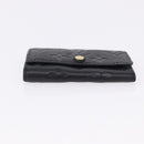 LOUIS VUITTON Monogram Empreinte Multicles 6 Key Case Black M64421 Auth 183514A-6