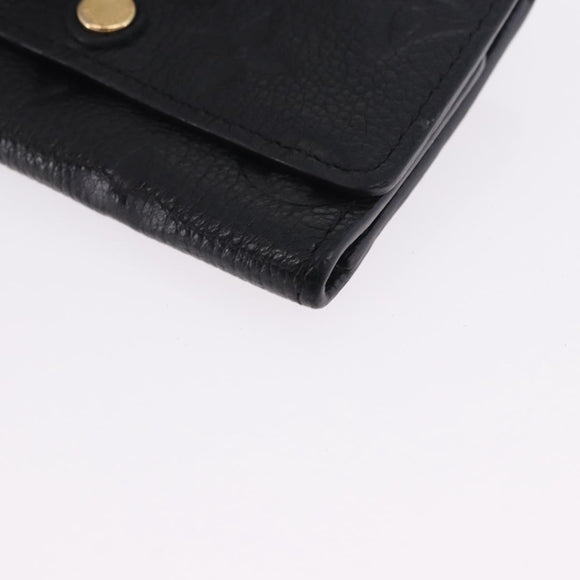 LOUIS VUITTON Monogram Empreinte Multicles 6 Key Case Black M64421 Auth 183514A