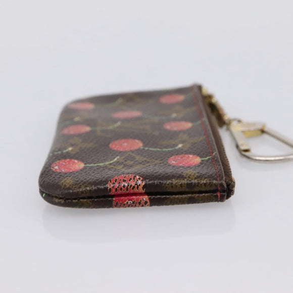 LOUIS VUITTON Monogram Cherry Pochette Cles Coin Purse M95042 LV Auth 183516